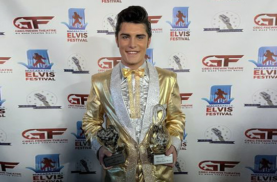 2023 Niagara Falls Ultimate Elvis Contest FIRST PLACE WINNER Emilio Santoro 2023 Niagara Falls Ultimate Elvis Contest FIRST PLACE WINNER Emilio Santoro