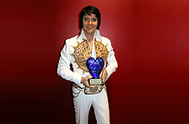 Sylvain Leduc: 2019 Niagara Falls Ultimate Elvis Contest WINNER Sylvain Leduc: ETA Competitor