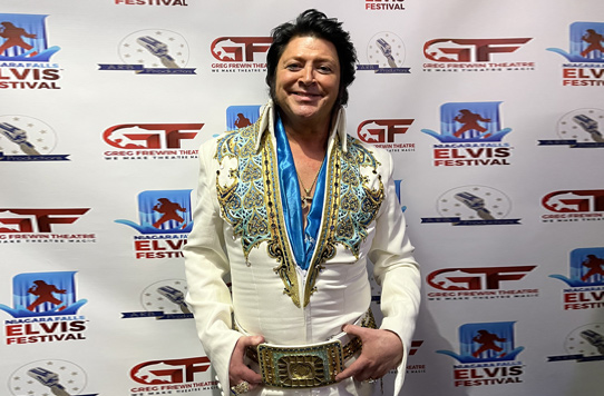 2023 Niagara Falls Ultimate Elvis Contest SECOND PLACE WINNER Lee Alexander