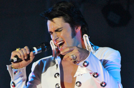 Diogo Light competes in the Ultimate Elvis Tribute Artist Contest