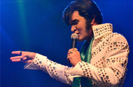 Pat Dunn competes in the Ultimate Elvis Tribute Artist Contest
