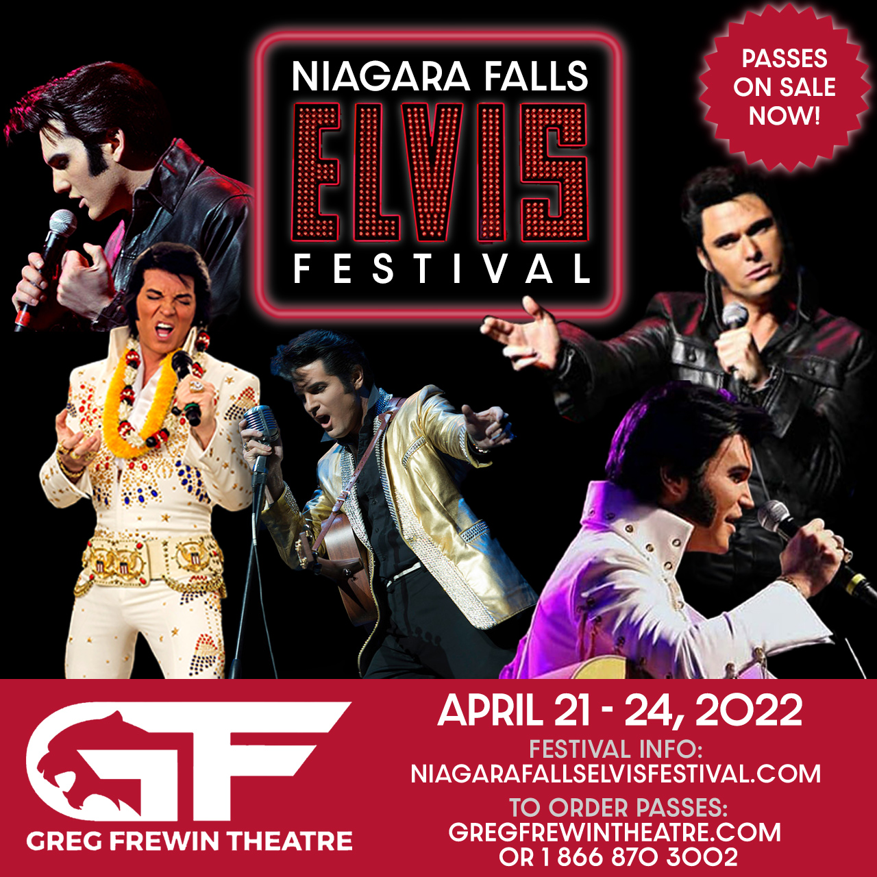 Niagara Falls Elvis Festival: April 21st - 24th, 2022